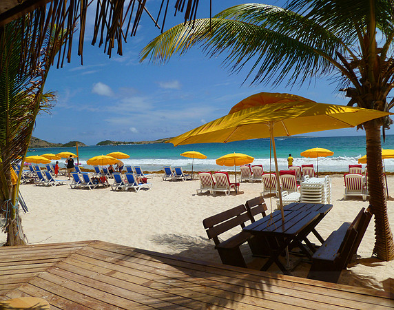 Boo Boo Jam Beach Club, St Maarten, Caribbean