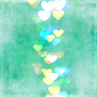 Turquoise Hearts