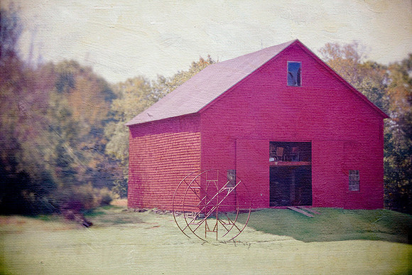 New Hampshire Red Barn