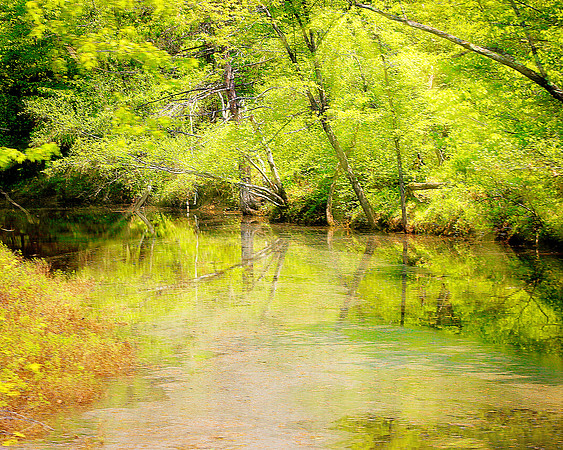 New Hampshire Pond in Fall