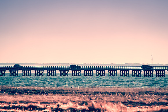 Powder Point Bridge, Duxbury Beach, Massachusetts, New England