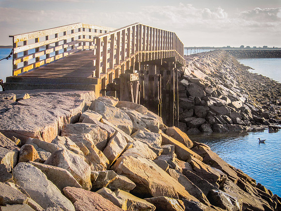 Plymouth Jetty, Massachusetts
