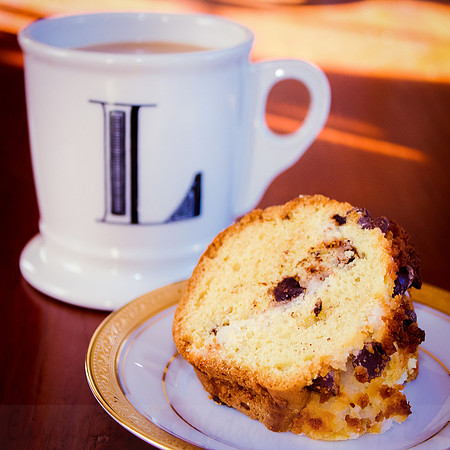 Chocolate Chip Coconut Coffee Cake