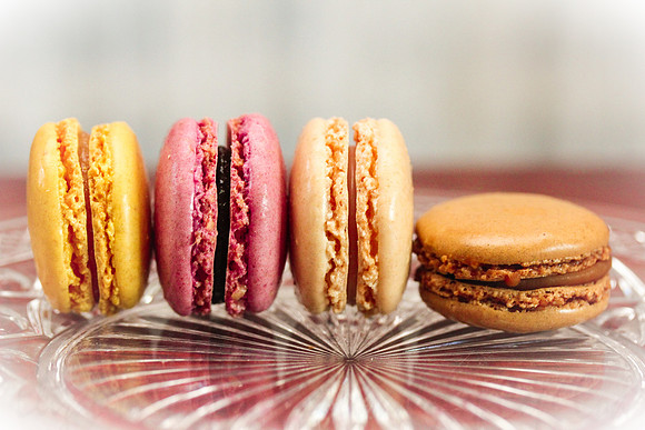 French Macaroon Dessert
