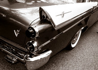 Classic Dodge Custom Royal in Black and White
