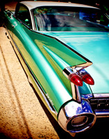 Side Vintage Cadillac Coupe De Ville