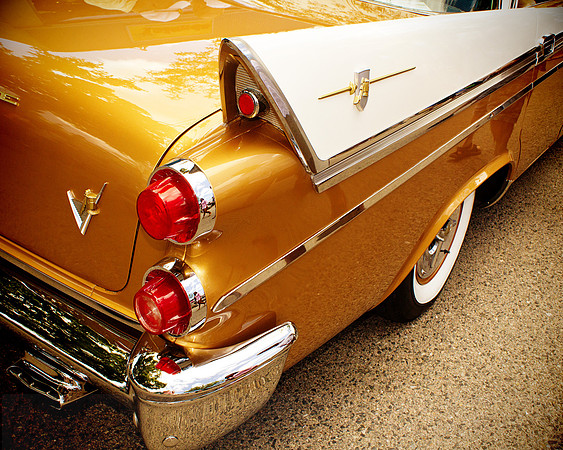 Classic Dodge Custom Royal Gold and White