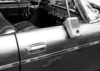 Classic Dodge Custom Royal in Black and White