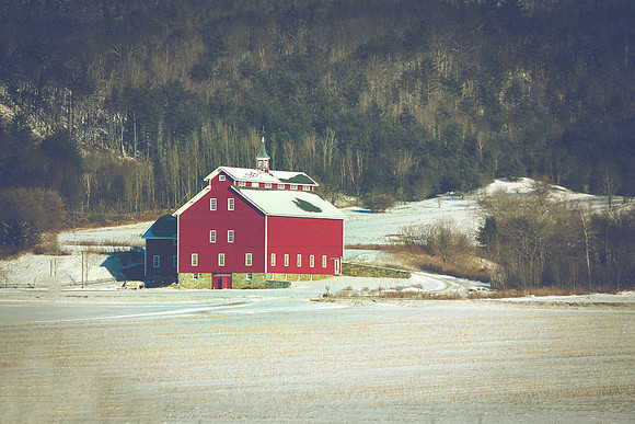 Vermont Red Barn