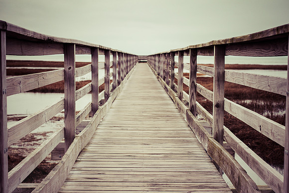 Boardwalk Grays Beach, Yarmouthport, Cape Cod, Massachusetts