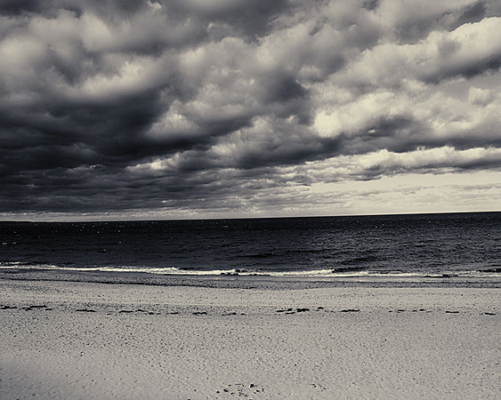 Black and White Sandy Neck Beach, Barnstable, Cape Cod, MA