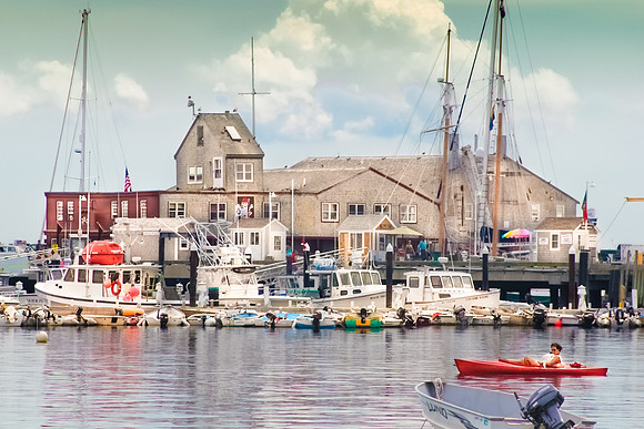 Provincetown Harbor Buildings, Cape Cod, MA