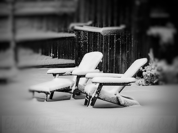 A Snowy Seat