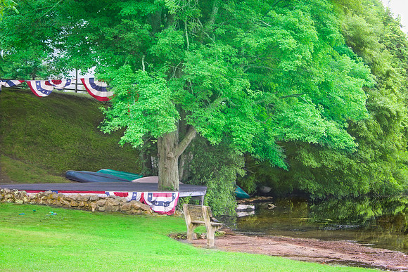 Silent Canoes on Shawme Pond
