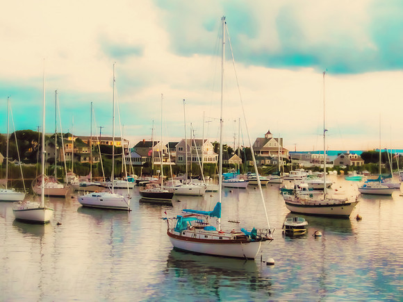 Falmouth Harbor, Cape Cod Massachusetts