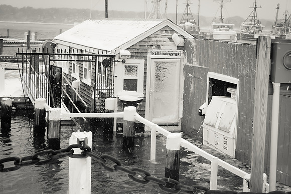 Sandwich Marina Under Water, Cape Cod Massachusetts